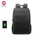 2018 Tigernu brand men's backpack anti-theft USB charging 15.6 laptop