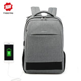 2018 Tigernu brand men's backpack anti-theft USB charging 15.6 laptop